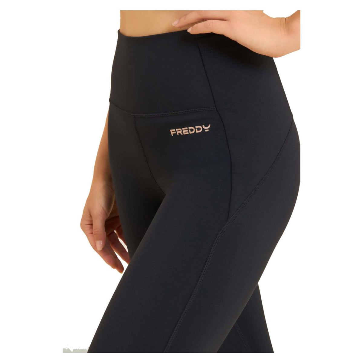 FREDDY SUPERFIT HIGH WAIST PANT - Nero - vista 3