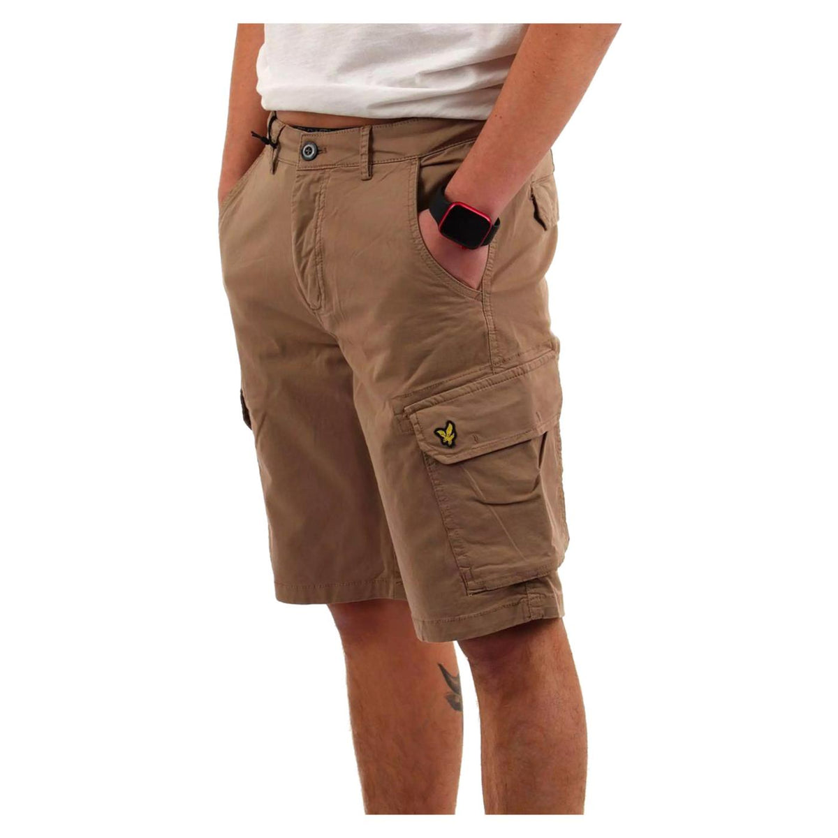 LYLE & SCOTT WEMBLEY CARGO SHORT - Beige - vista 2