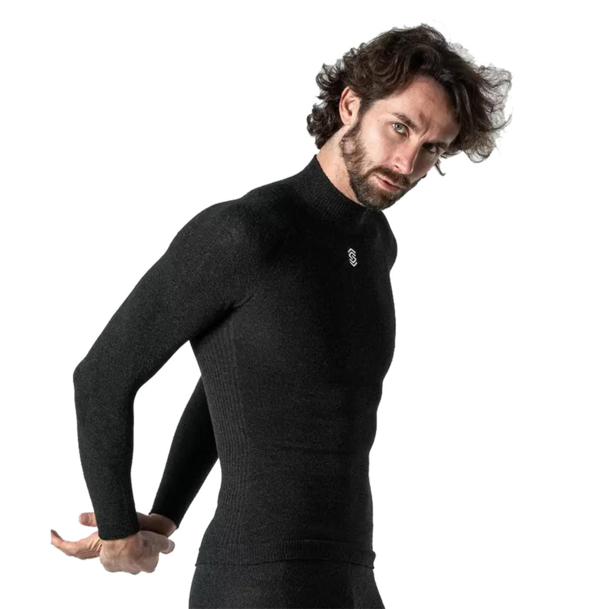 SILVERSKIN WARM LS HIGH NECK - vista 4