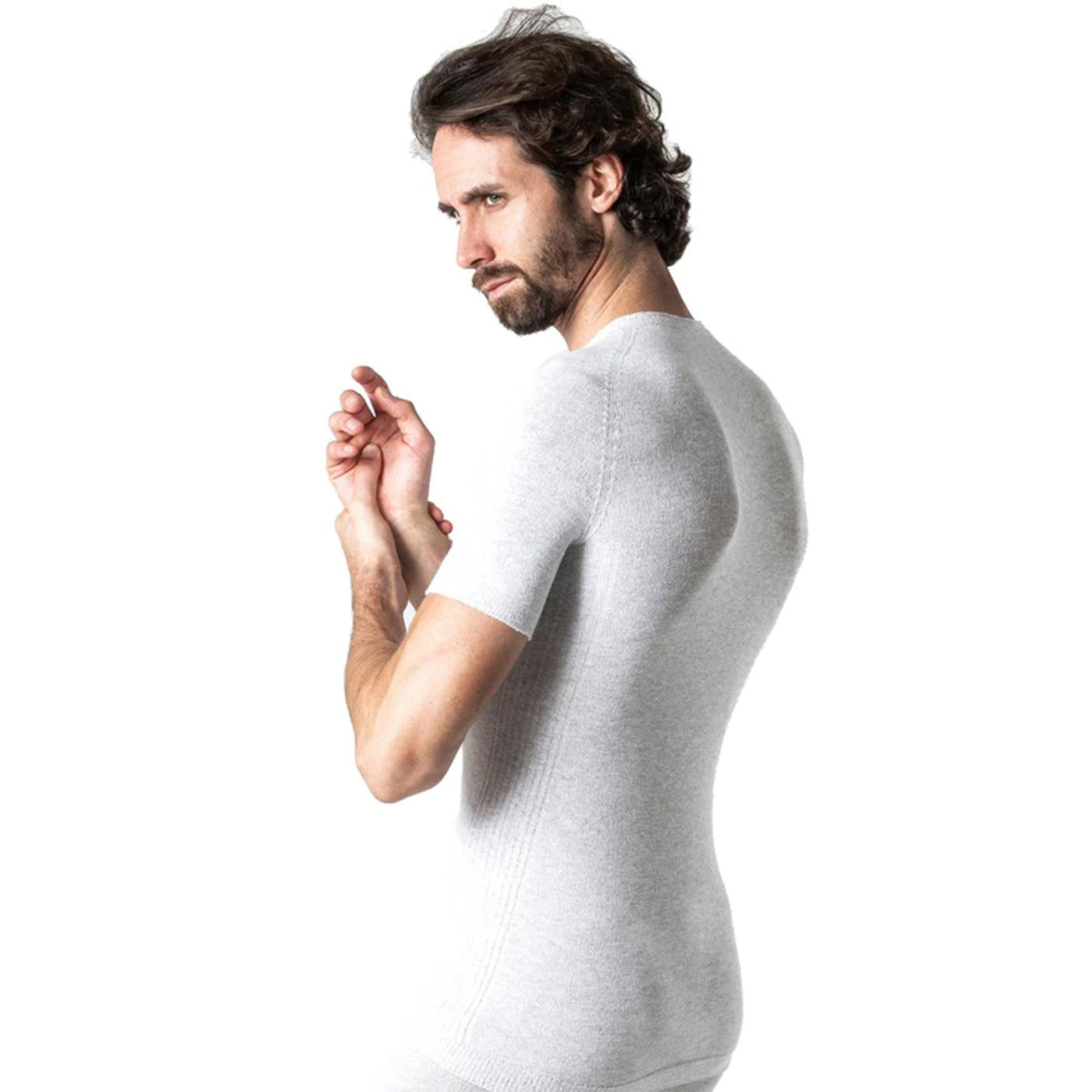 SILVERSKIN WARM LS ROUND NECK
