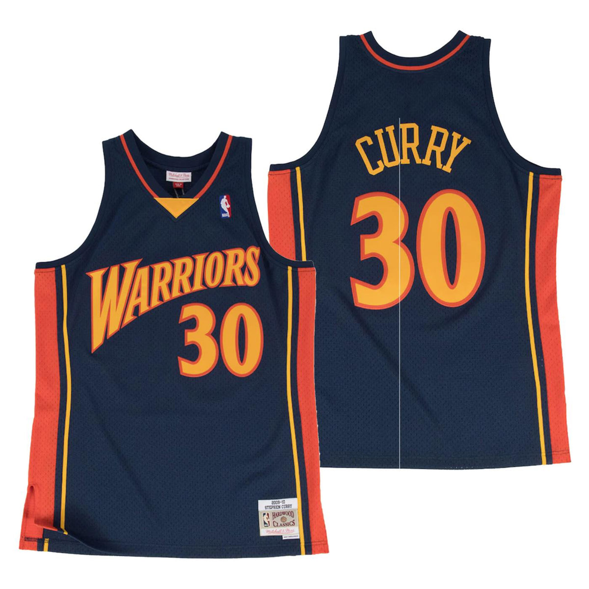 MITCHELL &amp; NESS WARRIORS - STEPHEN CURRY
