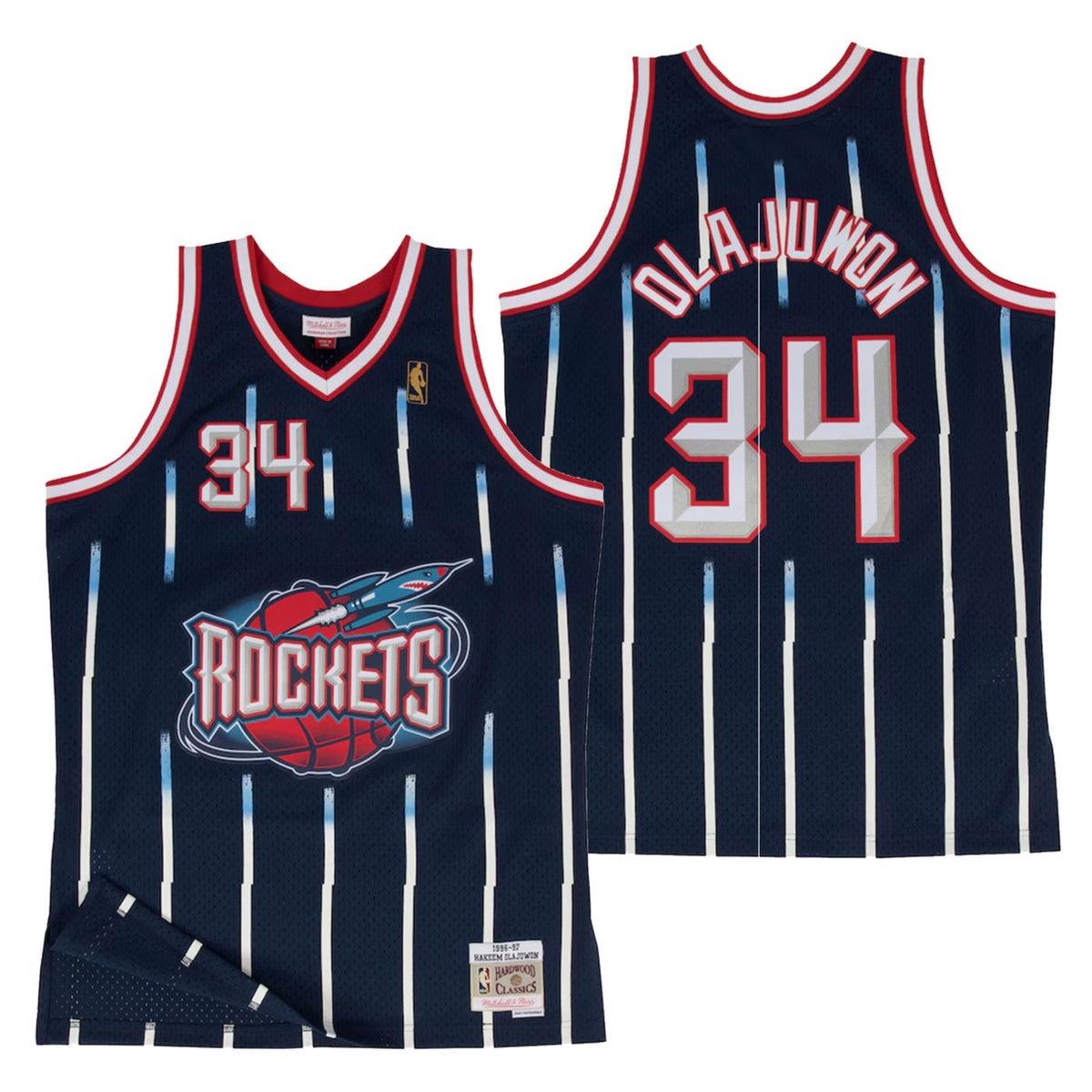 MITCHELL & NESS ROCKETS - HAKEEM OLAJUWON