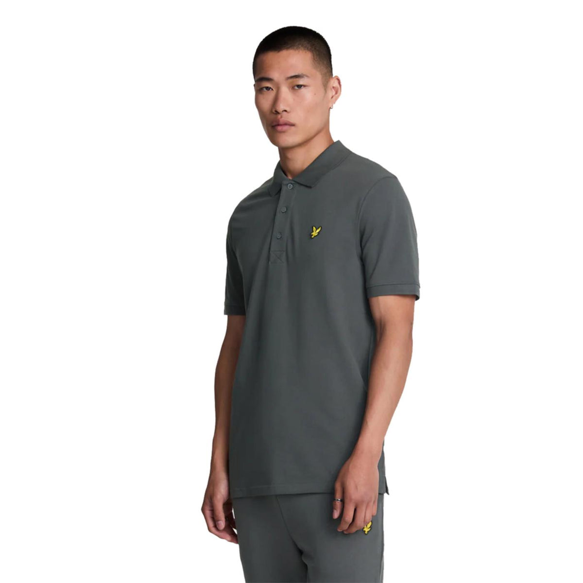 LYLE & SCOTT PLAIN POLO SHIRT - seconda immagine