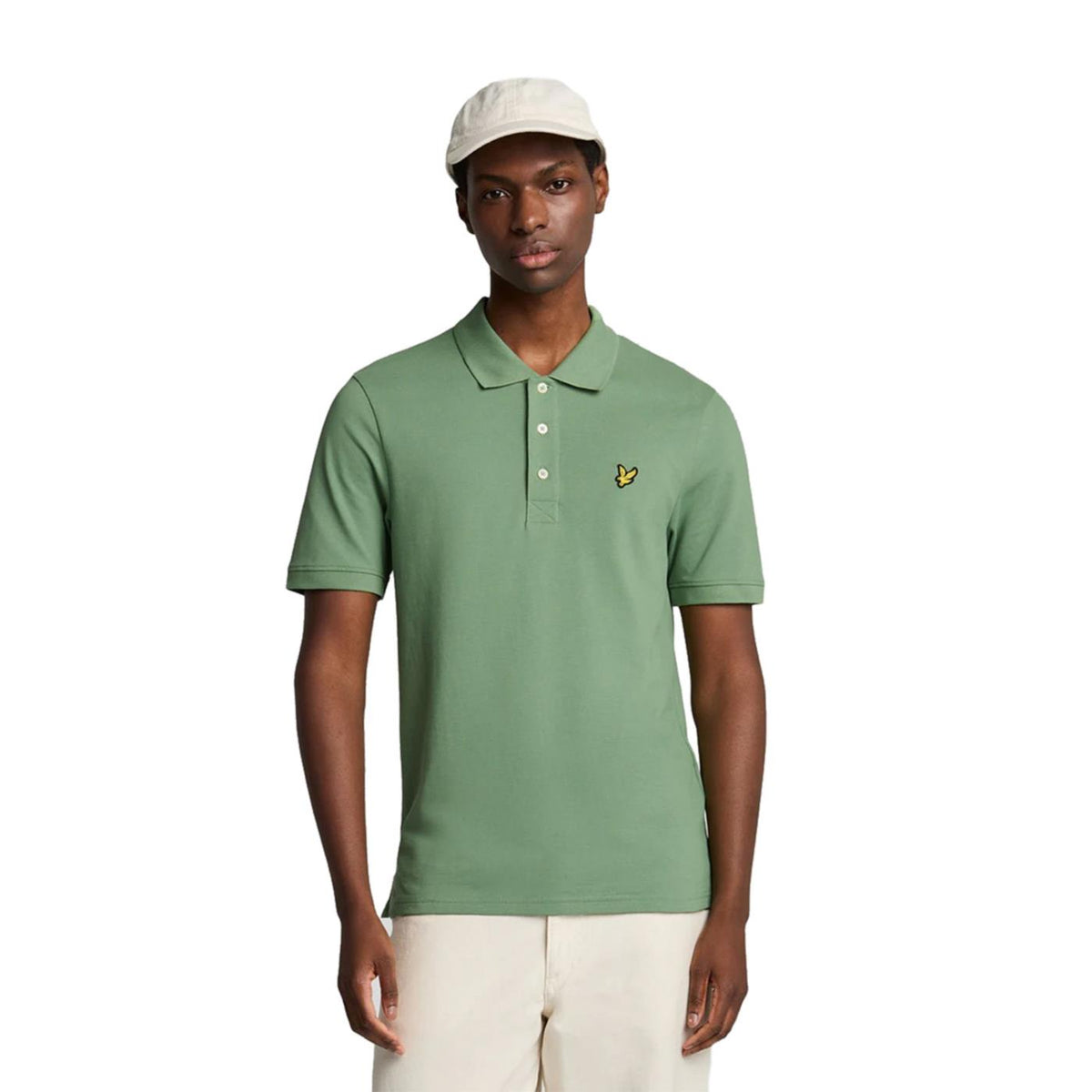 LYLE & SCOTT PLAIN POLO SHIRT - seconda immagine