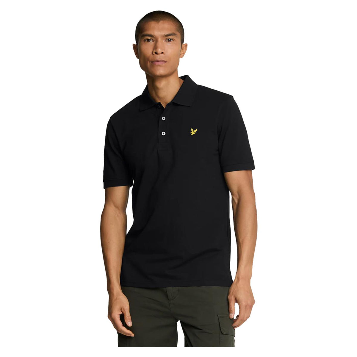 LYLE & SCOTT PLAIN POLO SHIRT - seconda immagine