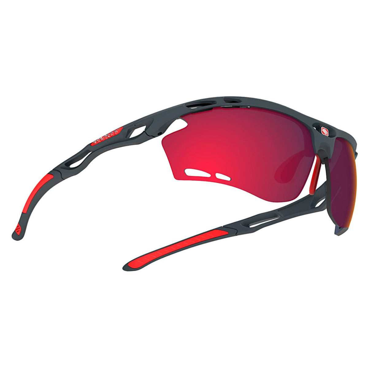 RUDY PROJECT PROPULSE CHARCOAL MLS RED