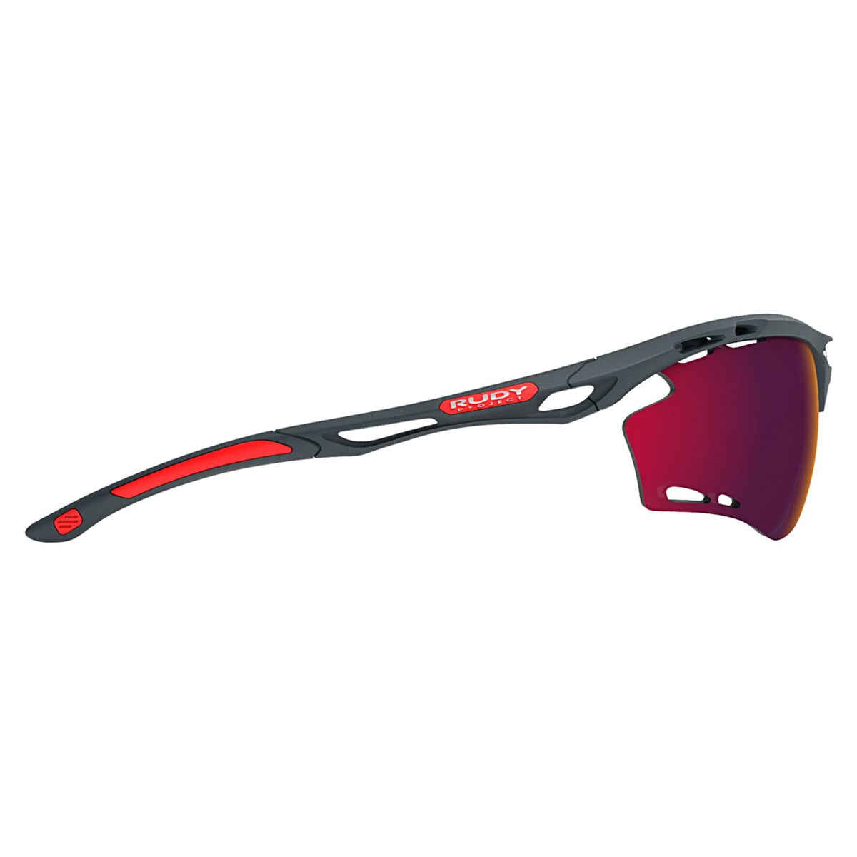 RUDY PROJECT PROPULSE CHARCOAL MLS RED