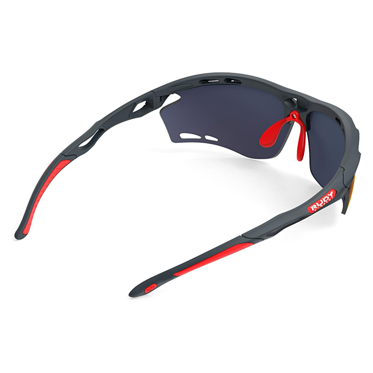 RUDY PROJECT PROPULSE CHARCOAL MLS RED