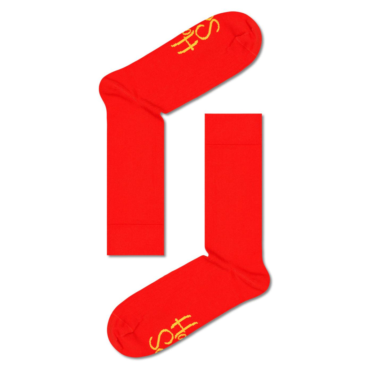 HAPPY SOCKS SOLID RIB SOCK
