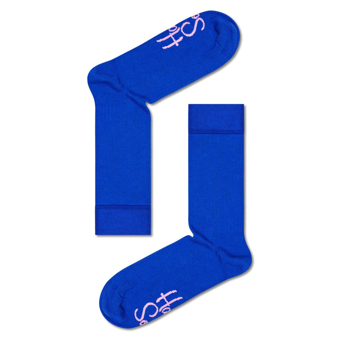 HAPPY SOCKS SOLID RIB SOCK - Blu Royal - immagine principale