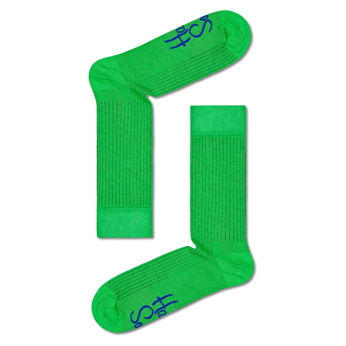 HAPPY SOCKS SOLID RIB SOCK