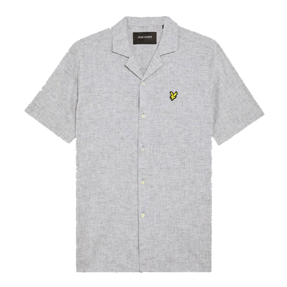 LYLE &amp; SCOTT LINEN BLEND OXFORD SHIRT