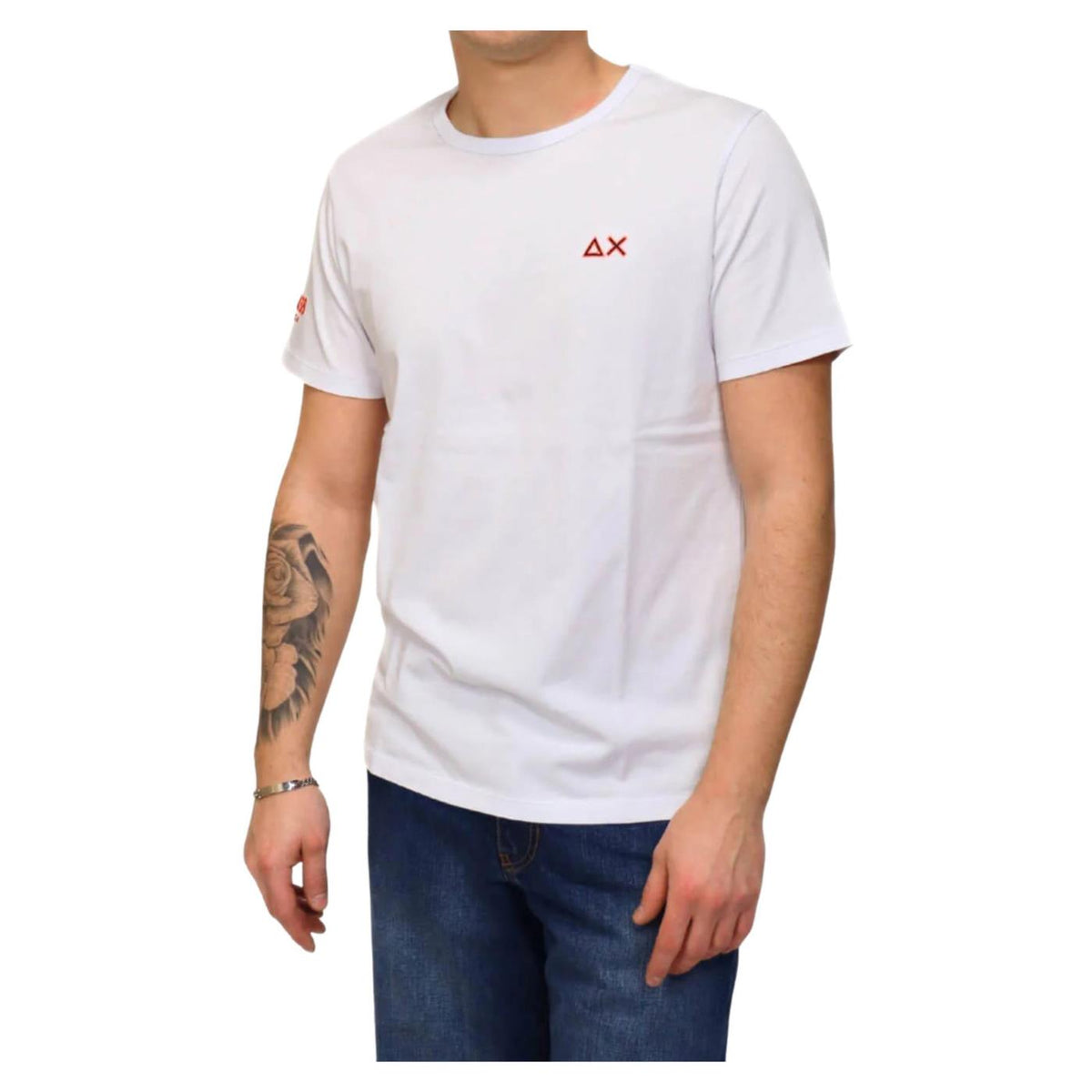 SUN68 T-SHIRT SS BEACH