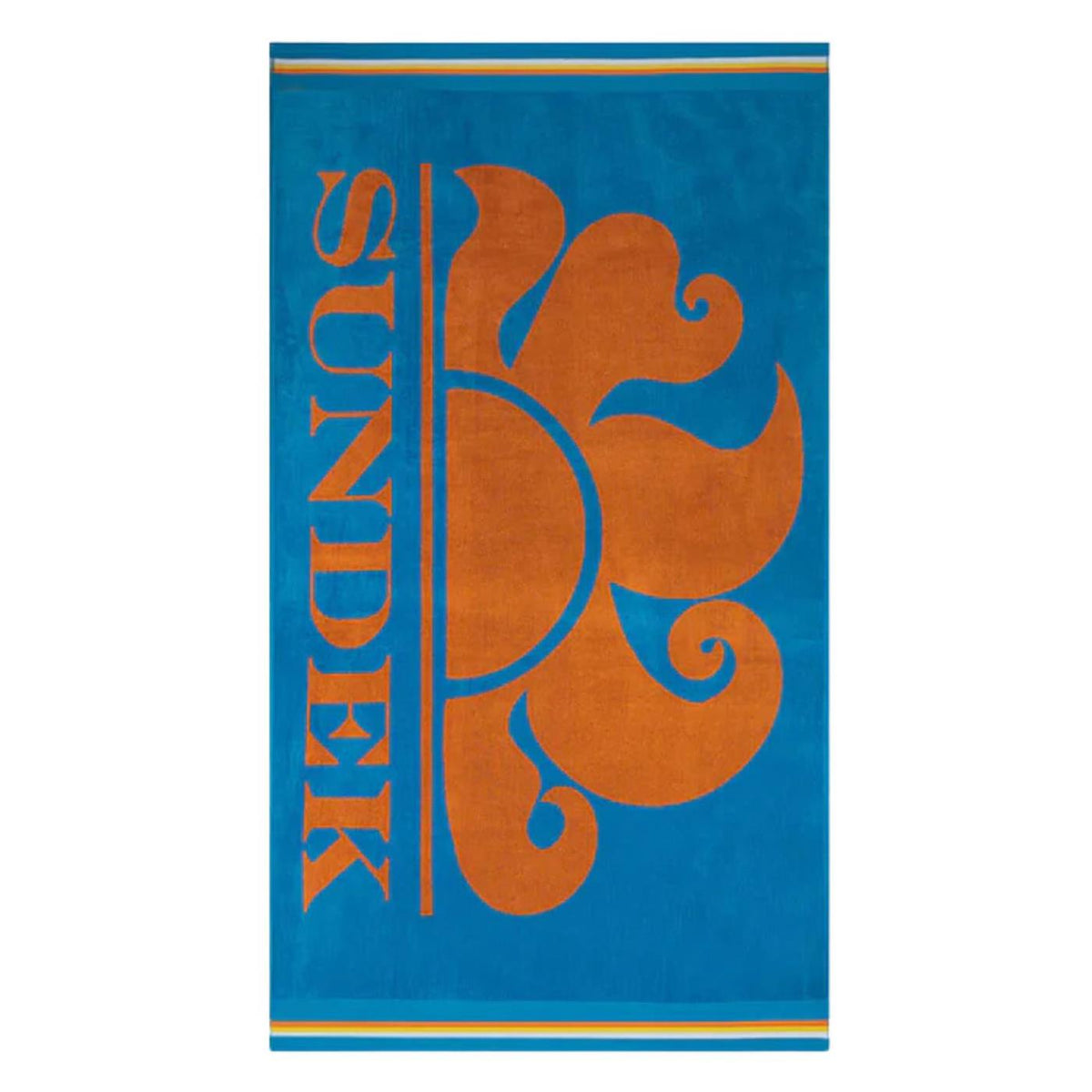 SUNDEK CLASSIC LOGO BEACH TOWEL - Azzurro - vista 3