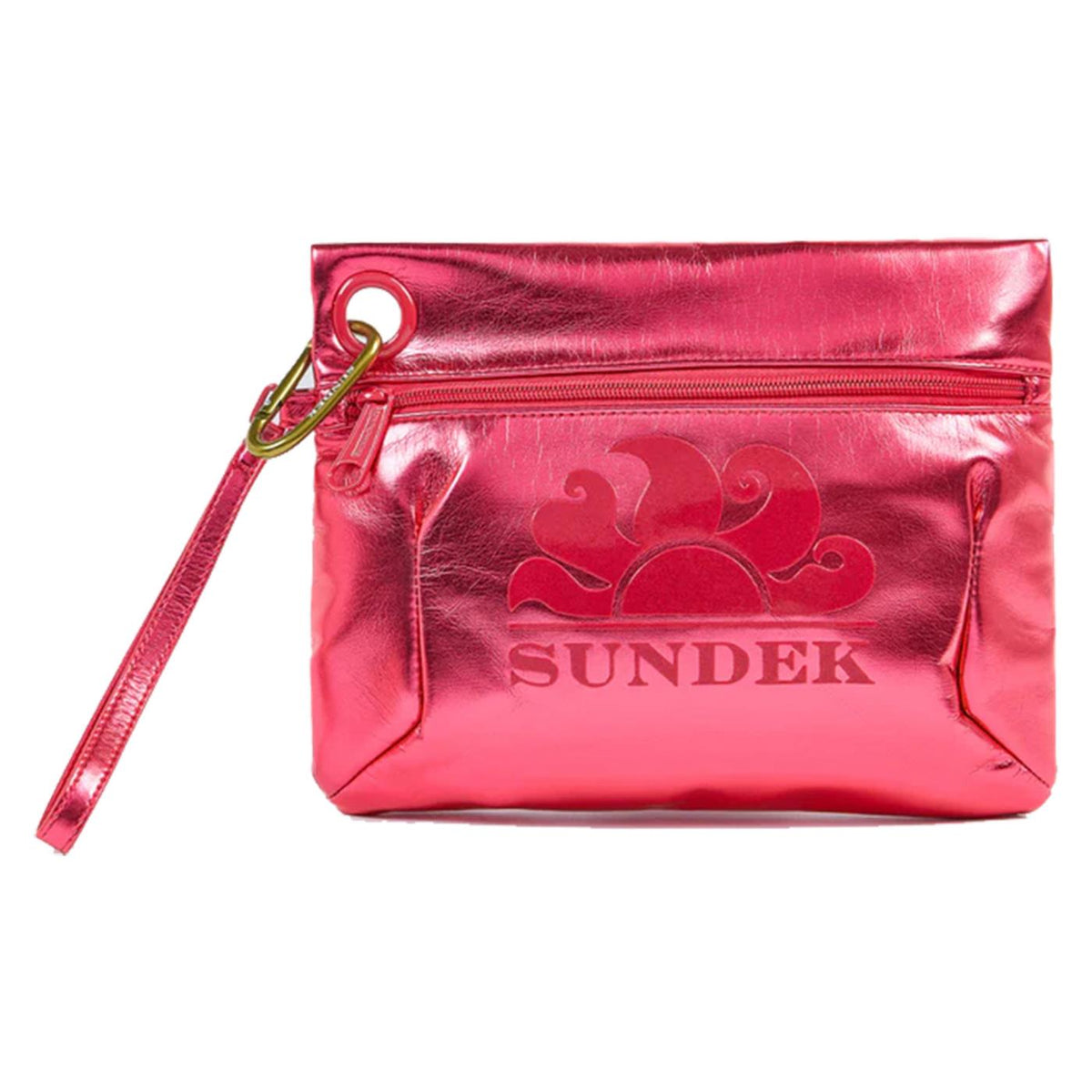 SUNDEK LAMINATED CLUTCH BAG
