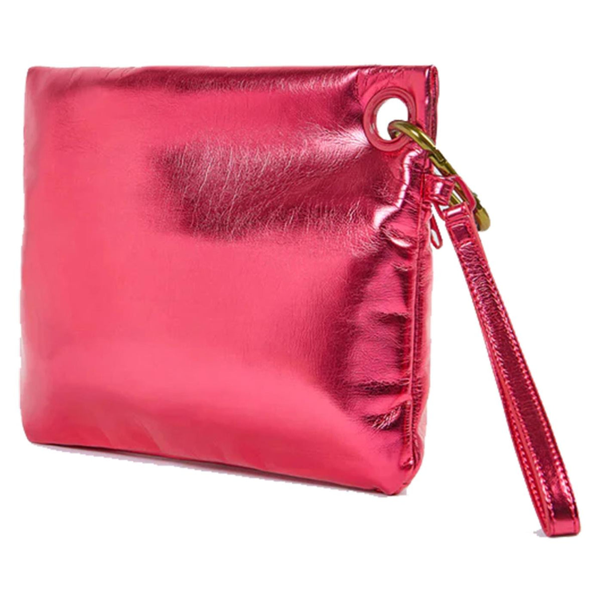 SUNDEK LAMINATED CLUTCH BAG - Fucsia - vista 2