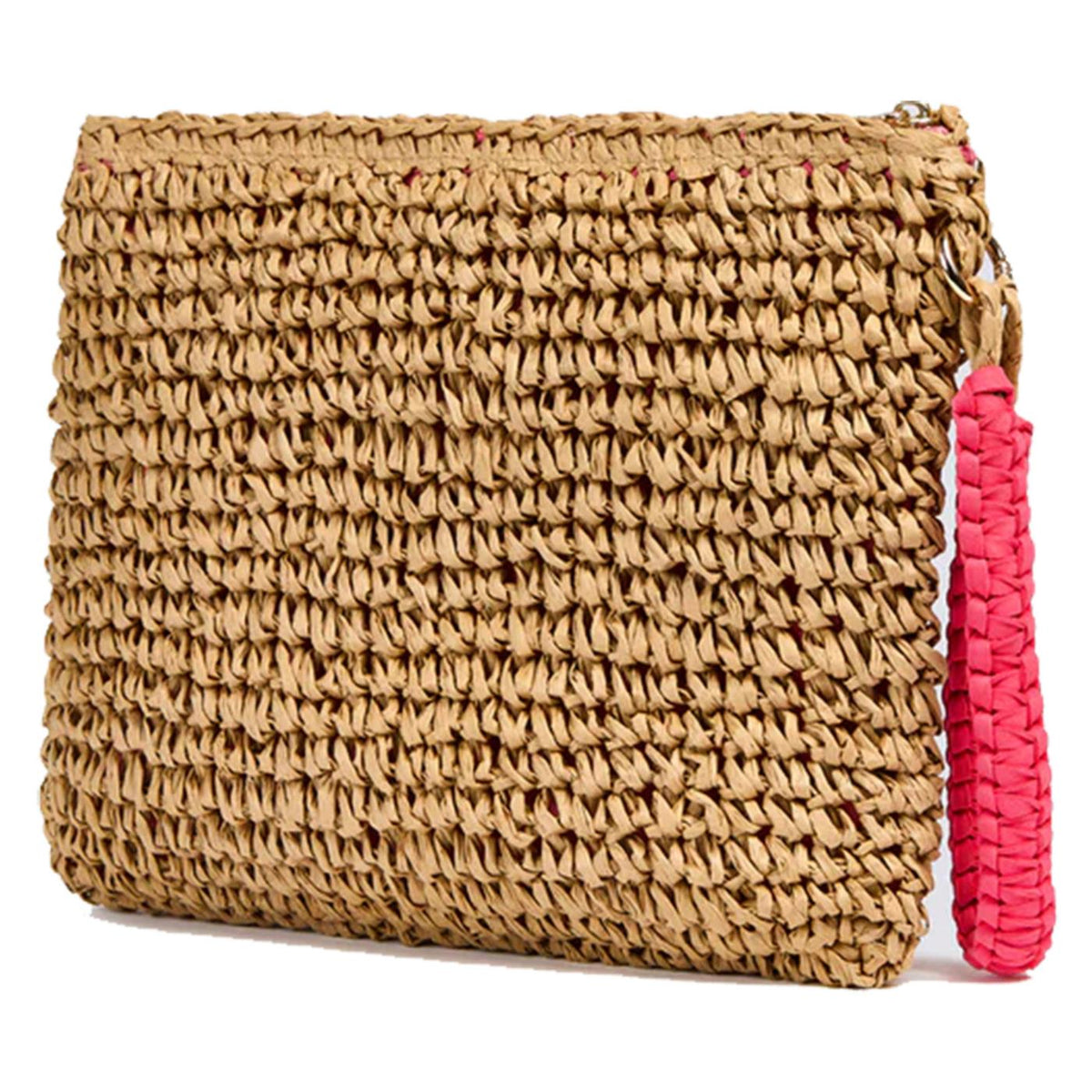 SUNDEK BORSA MOMO STRAW HAND BAG - Beige - vista 2