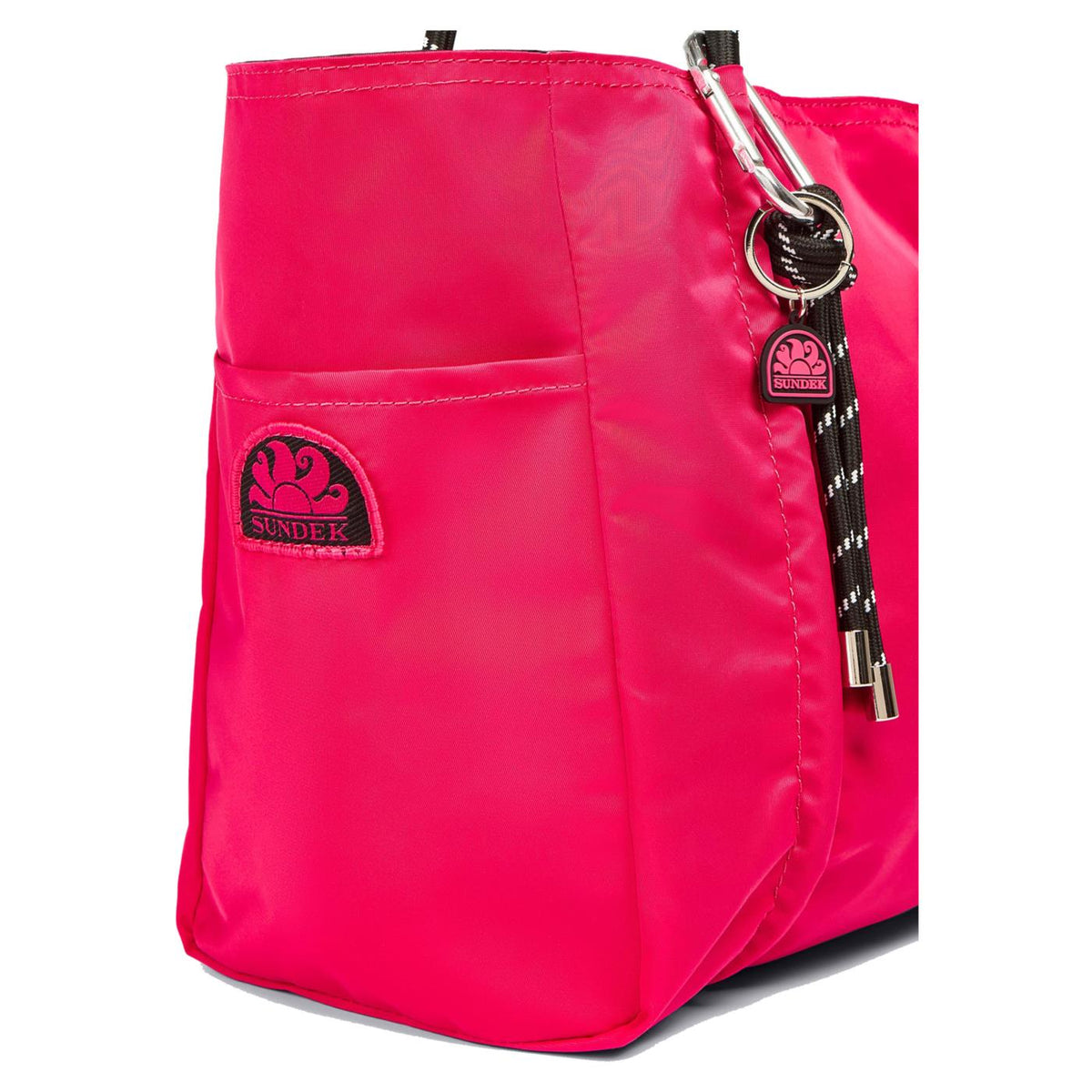 SUNDEK BORSA MEDIUM RUFFLED BAG - Fucsia - vista 3