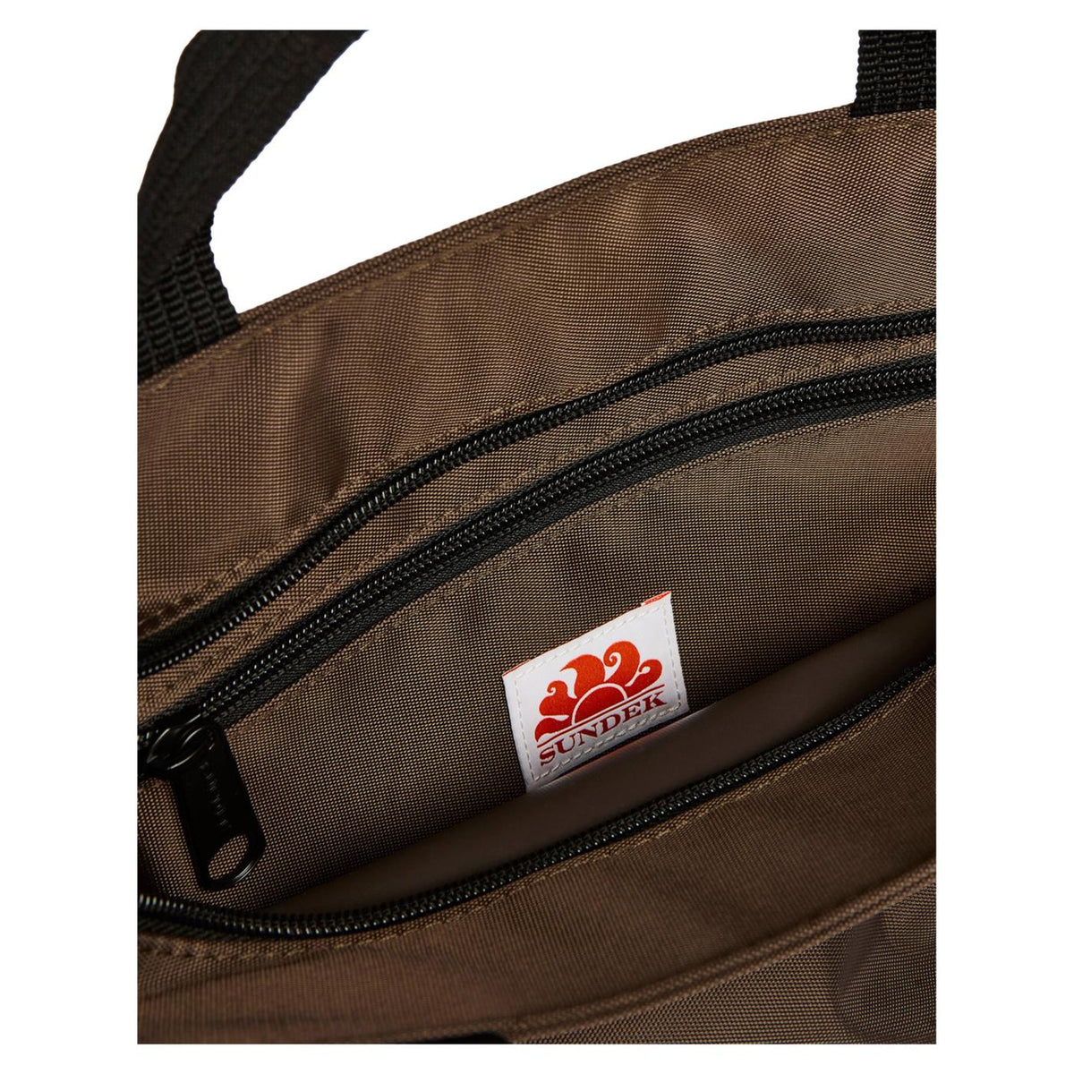 SUNDEK DEVIN SMALL TOTE BAG - Marrone scuro - vista 3