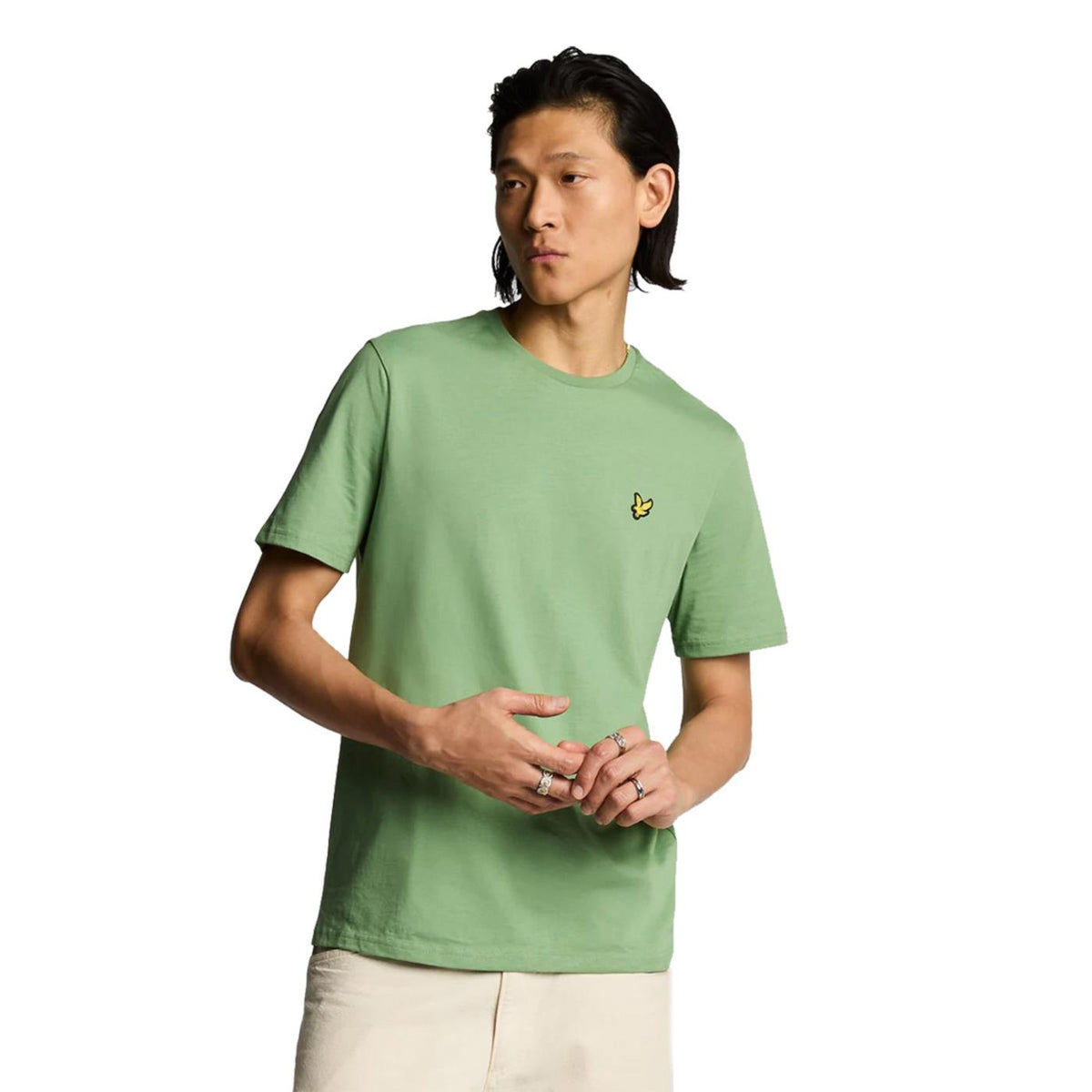 LYLE & SCOTT PLAIN T-SHIRT - seconda immagine