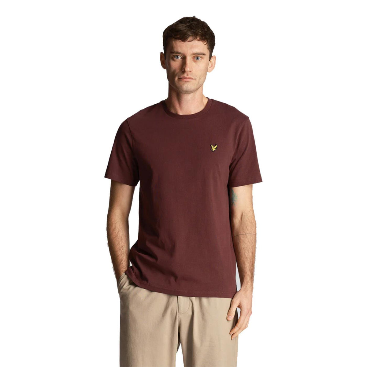 LYLE & SCOTT PLAIN T-SHIRT - seconda immagine