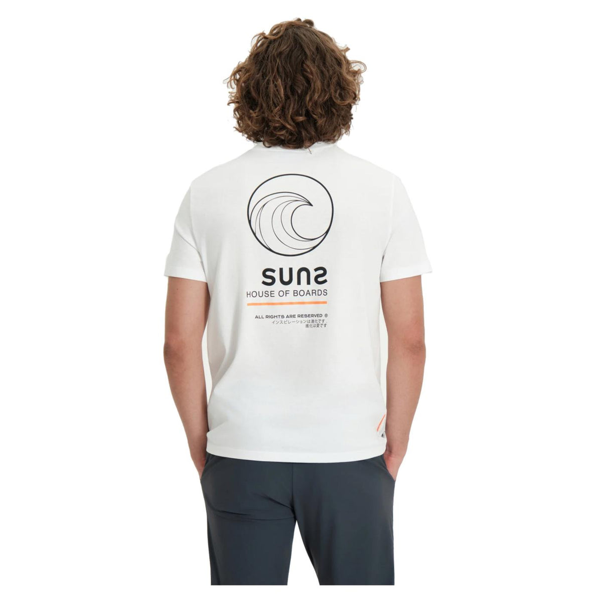 SUNS T-SHIRT PAOLO FUJI - Bianco - immagine principale