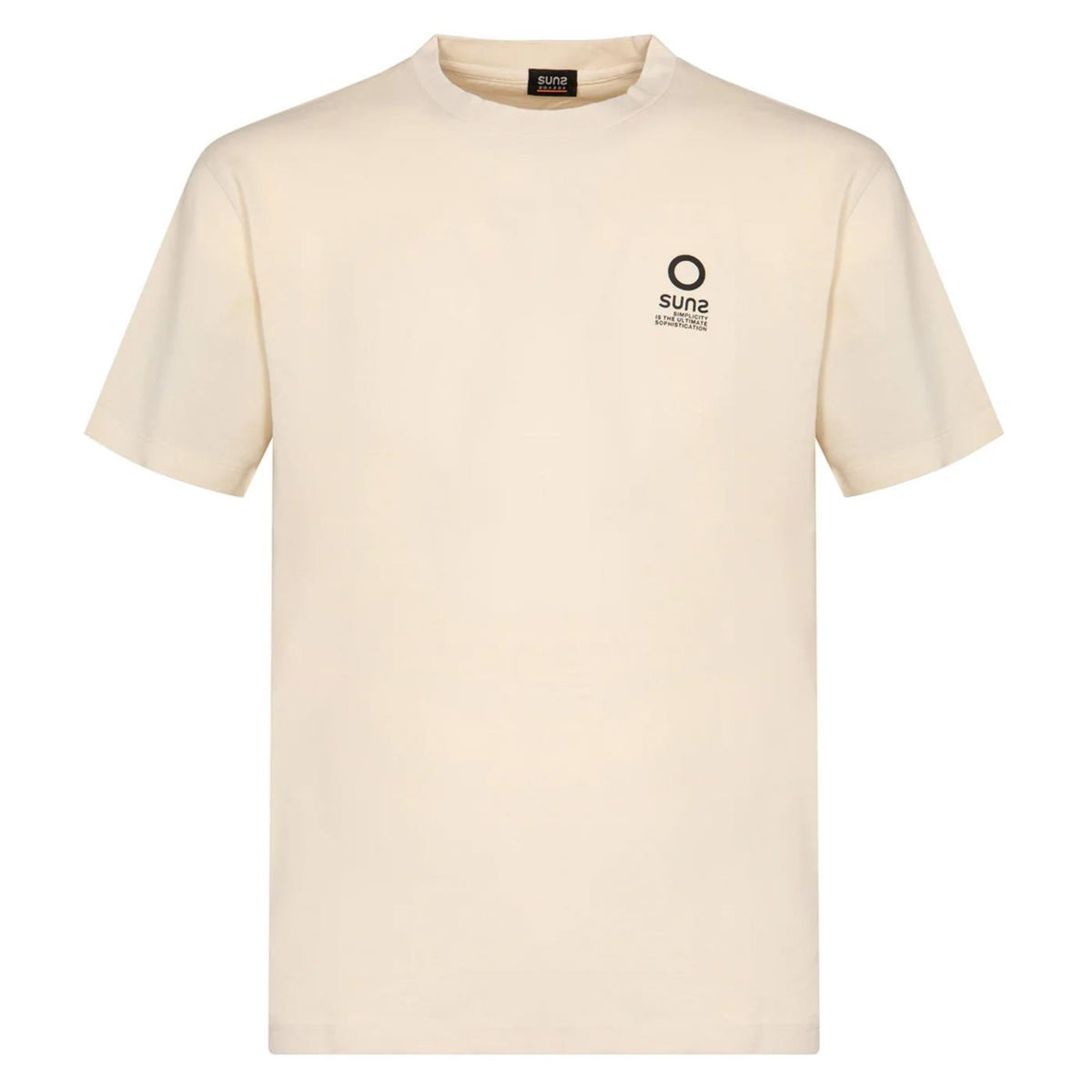 SUNS T-SHIRT PAOLO DYE - Beige - immagine principale