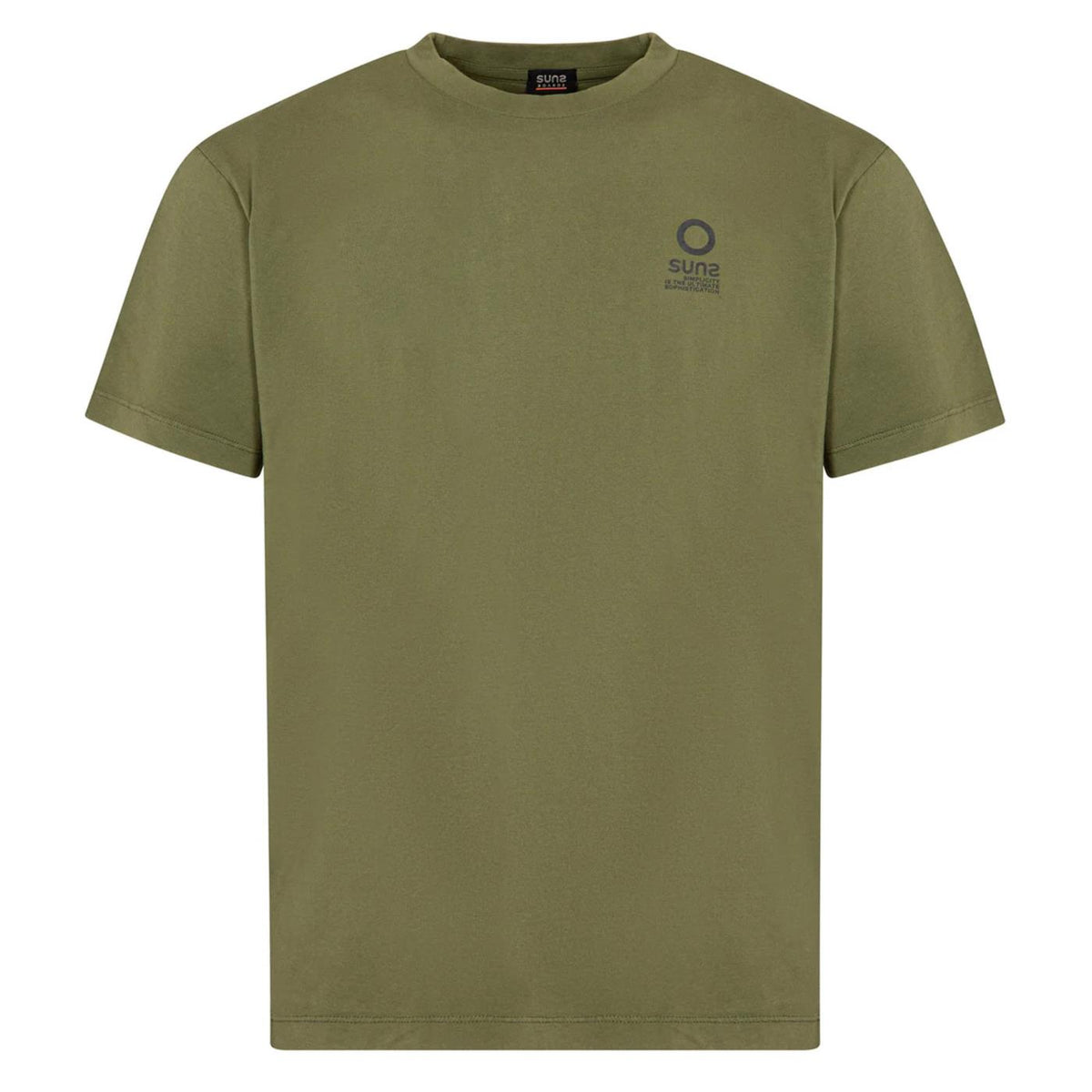 SUNS T-SHIRT PAOLO DYE - Militare - immagine principale