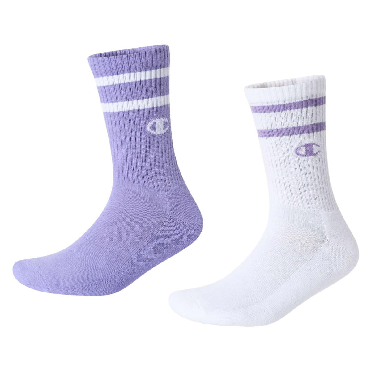 CHAMPION 2PK SHORT CREW SOCKS - Lilla - immagine principale