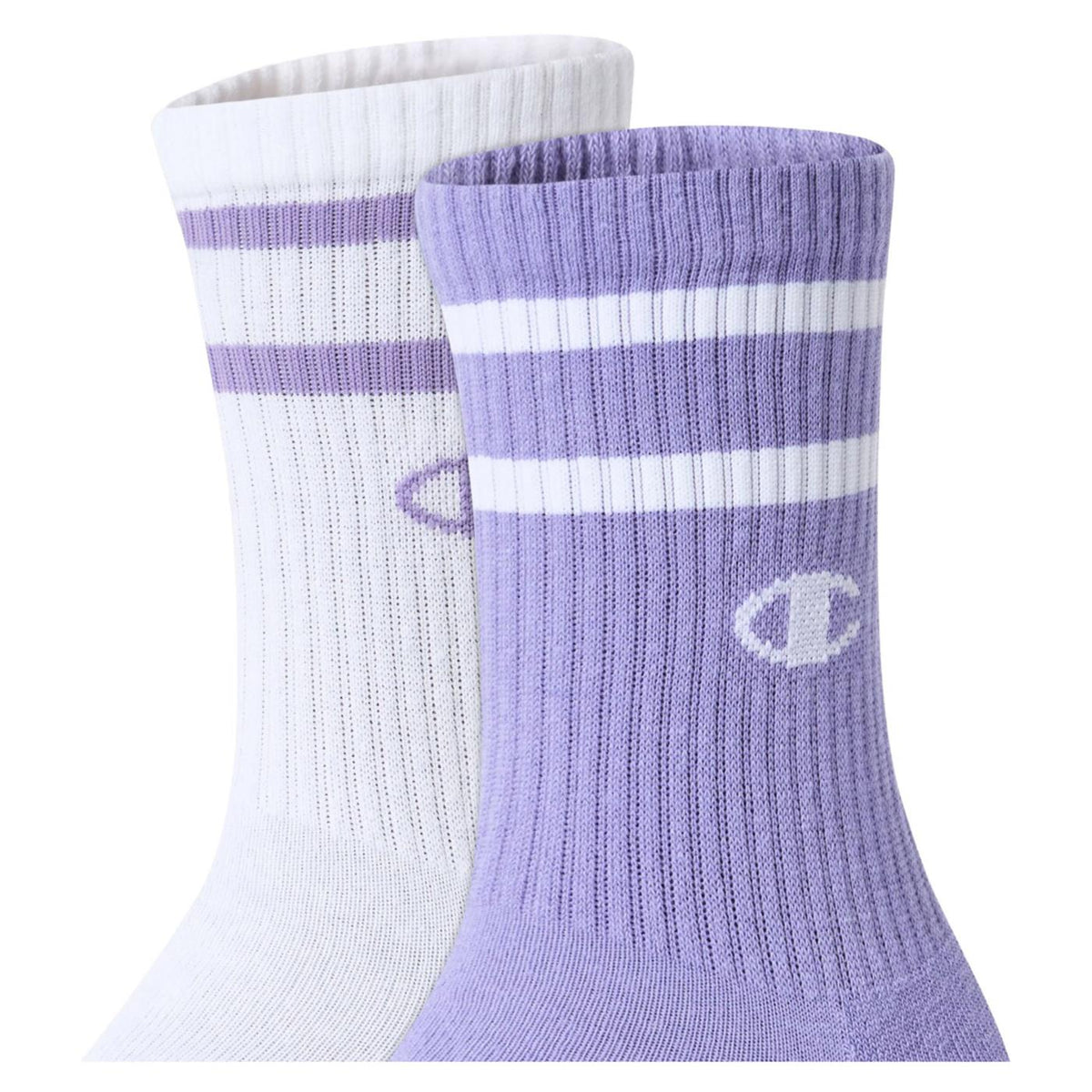 CHAMPION 2PK SHORT CREW SOCKS - Lilla - vista 2