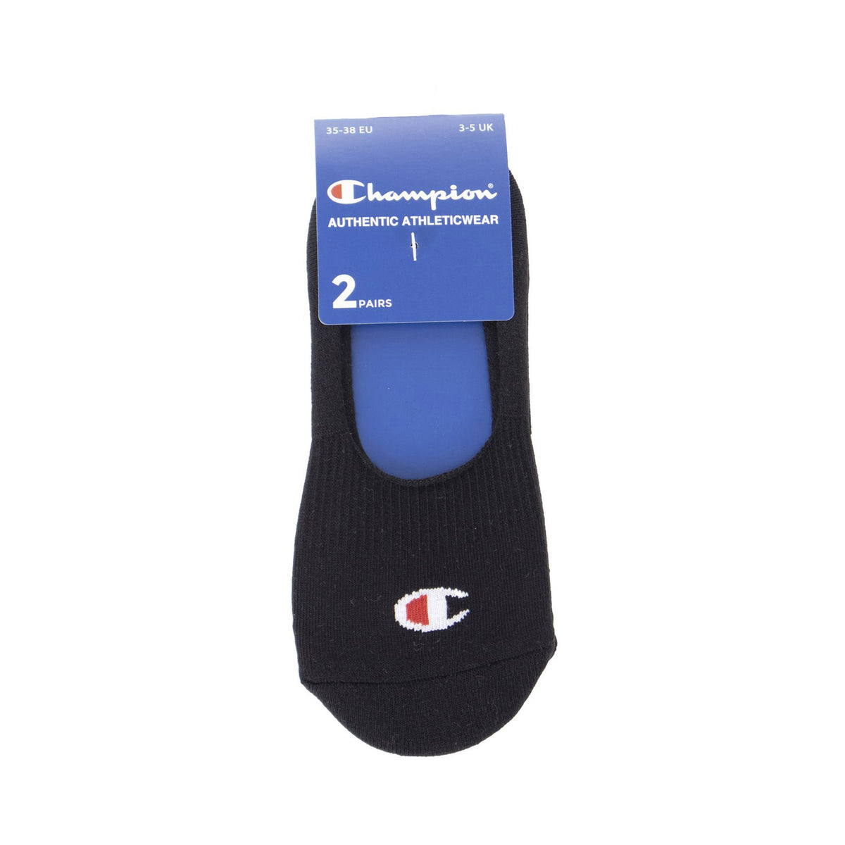 CHAMPION 2PK FOOTIE SOCKS