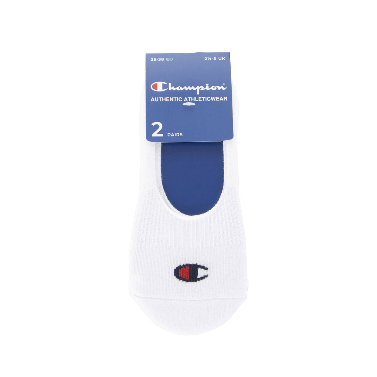 CHAMPION 2PK FOOTIE SOCKS
