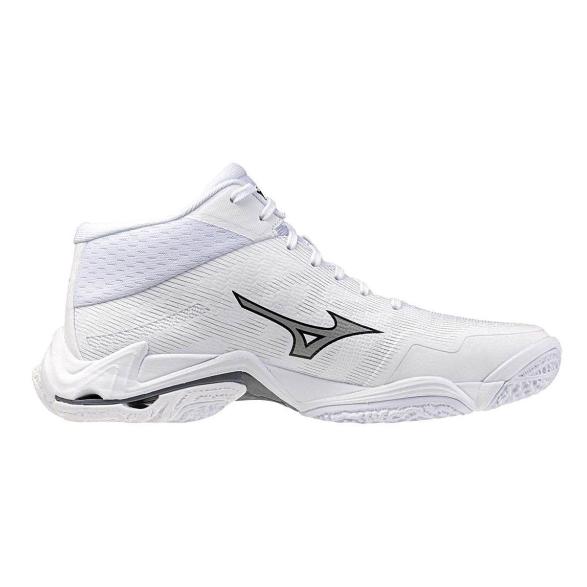 MIZUNO WAVE LIGHTNING ELITE MID - Bianco - vista 2