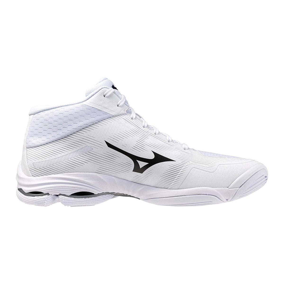 MIZUNO WAVE LIGHTNING PRO MID - Bianco - vista 2