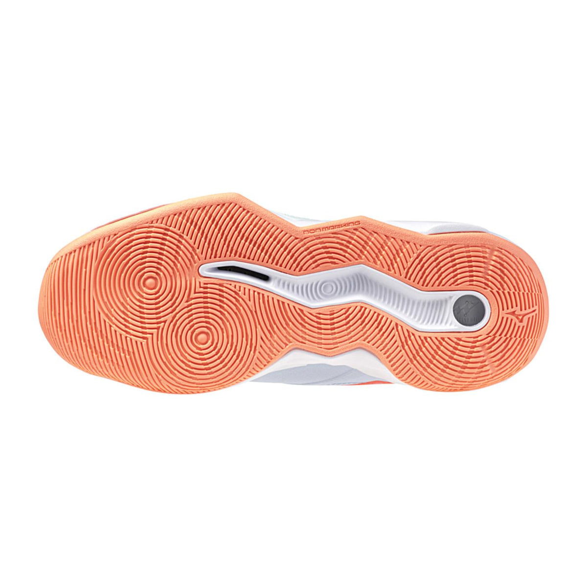 MIZUNO WAVE MOMENTUM PRO MID W - Azzurro - vista 4