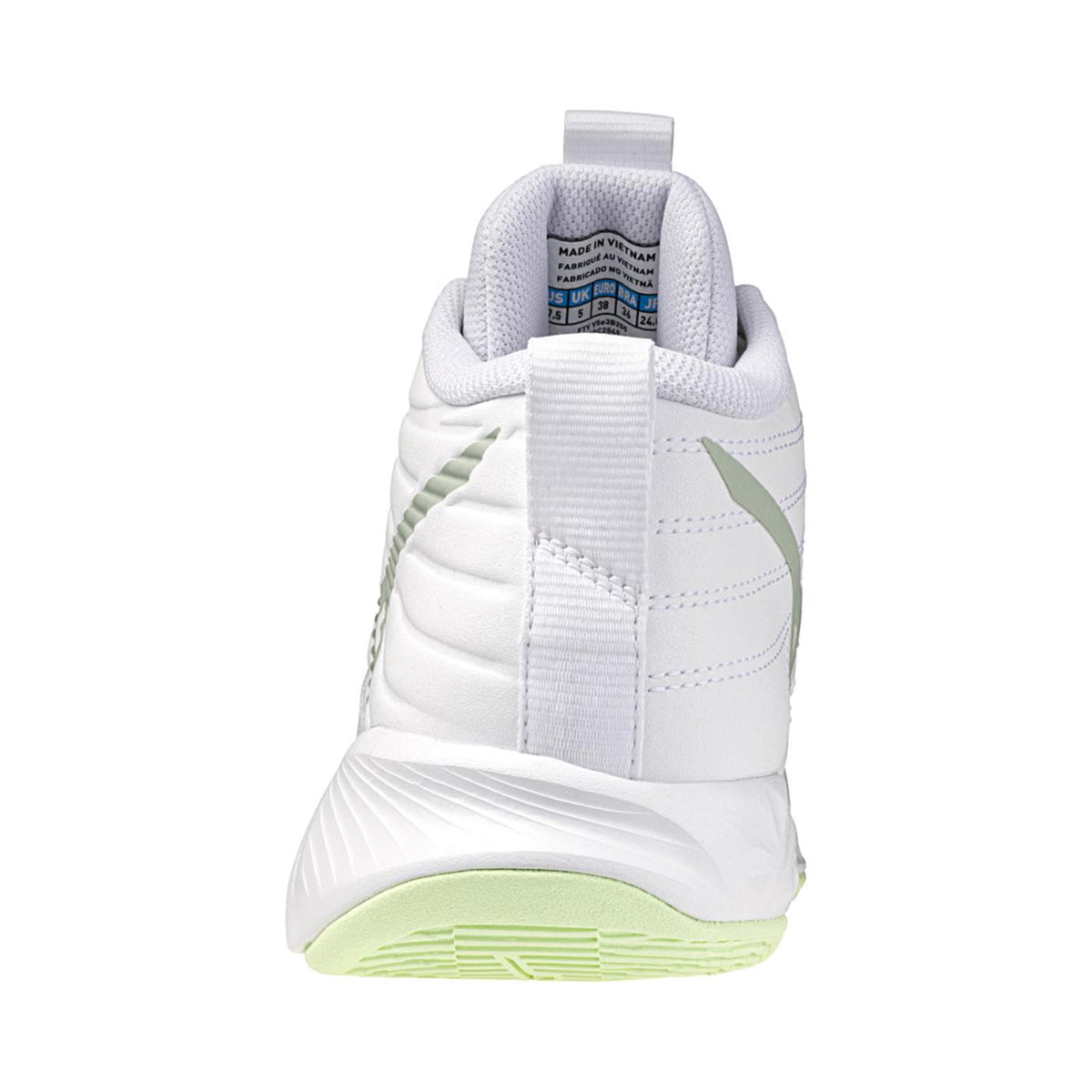 MIZUNO WAVE MOMENTUM PRO MID W - Bianco - vista 3