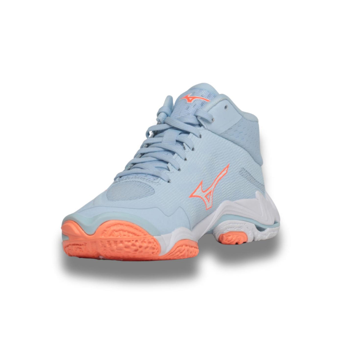 MIZUNO WAVE LIGHTNING ELITE MID - Azzurro - vista 3