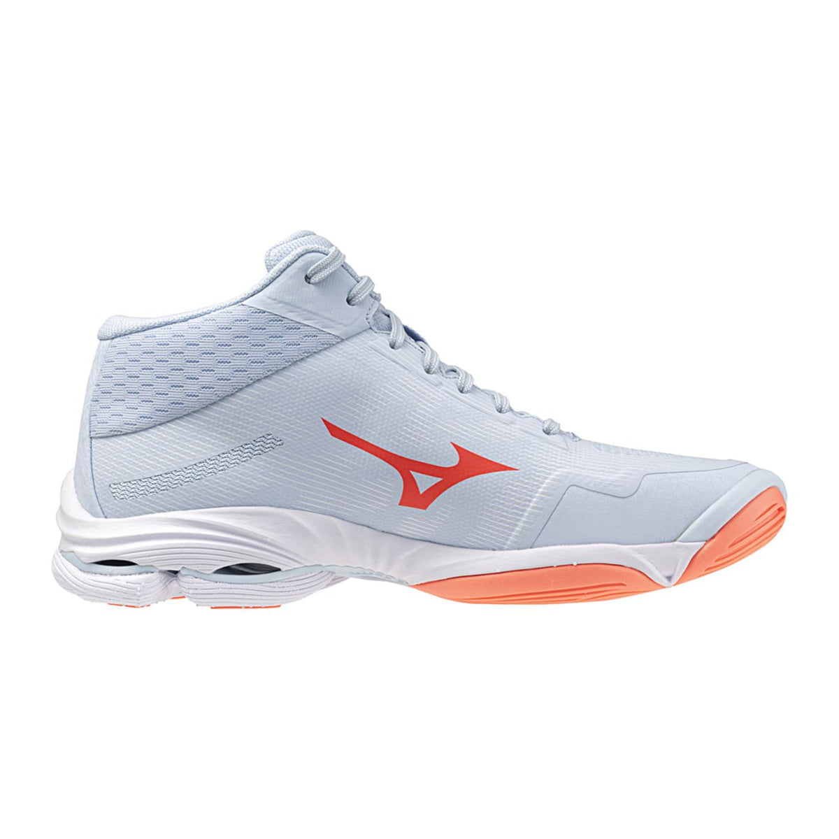 MIZUNO WAVE LIGHTNING PRO MID W - Azzurro - vista 2