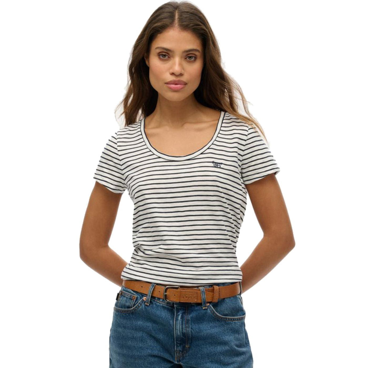 SUPERDRY W SCOOP NECK TEE
