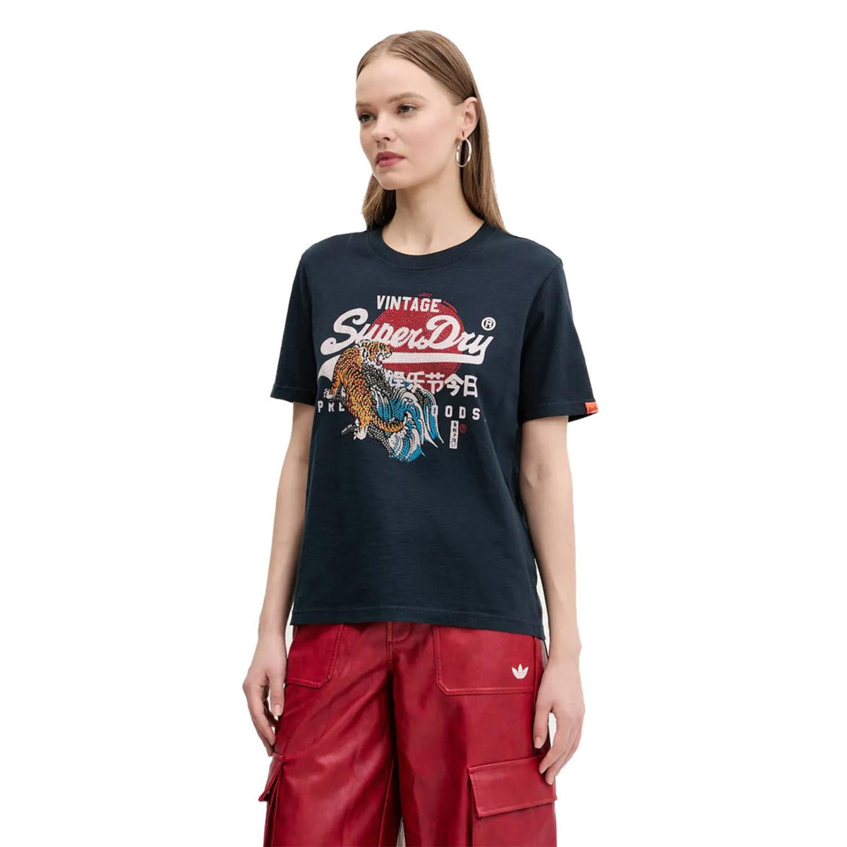 SUPERDRY W VL TOKYO RELAXED TEE - seconda immagine