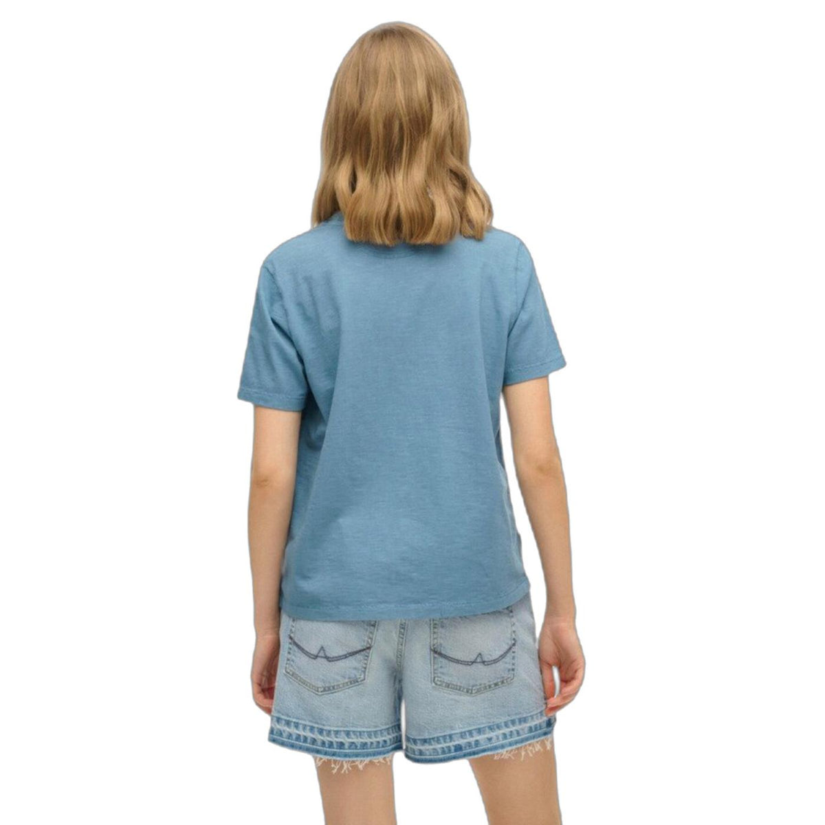 SUPERDRY W LOGO GD POCKET TEE