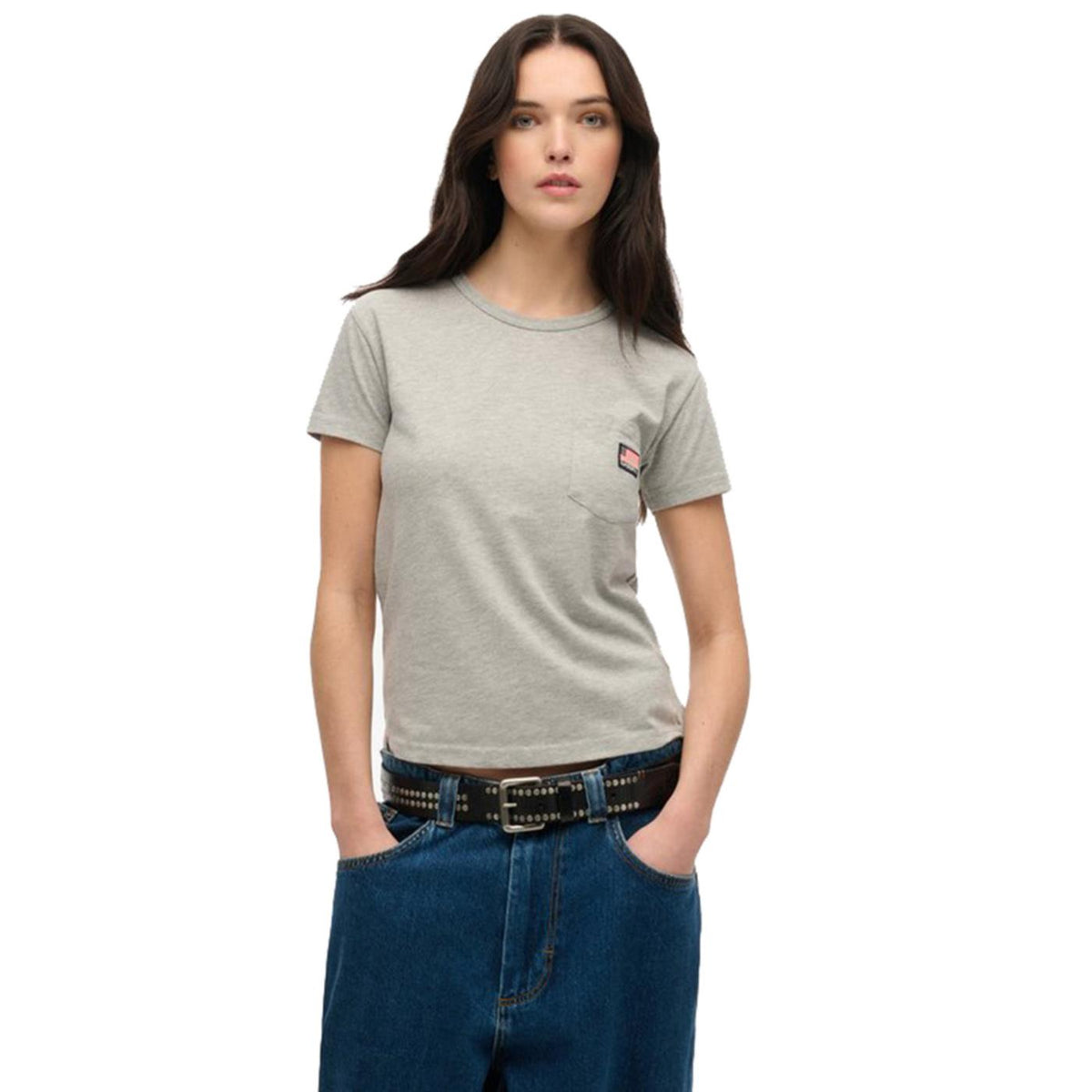 SUPERDRY W ESSENTIAL POCKET TEE - seconda immagine