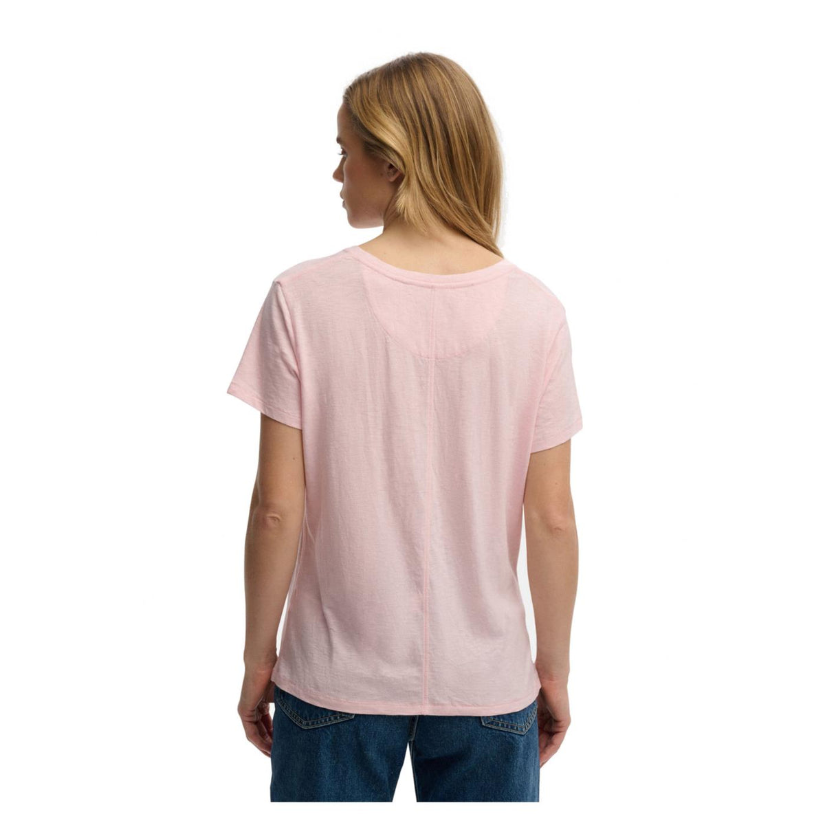 SUPERDRY STUDIOS SLUB EMB VEE TEE - seconda immagine