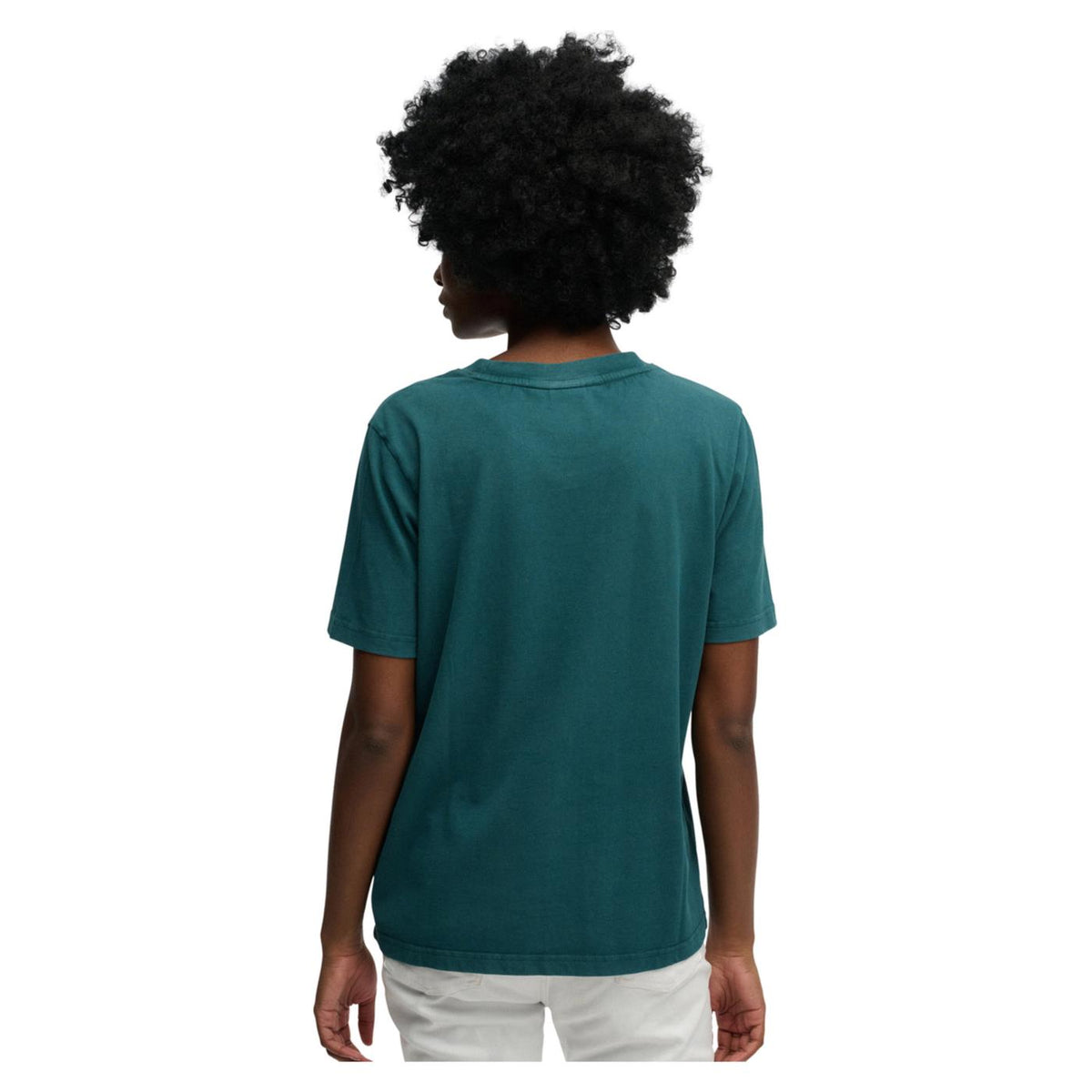 SUPERDRY LUXE CASUAL RLXD W TEE - Verde - vista 3