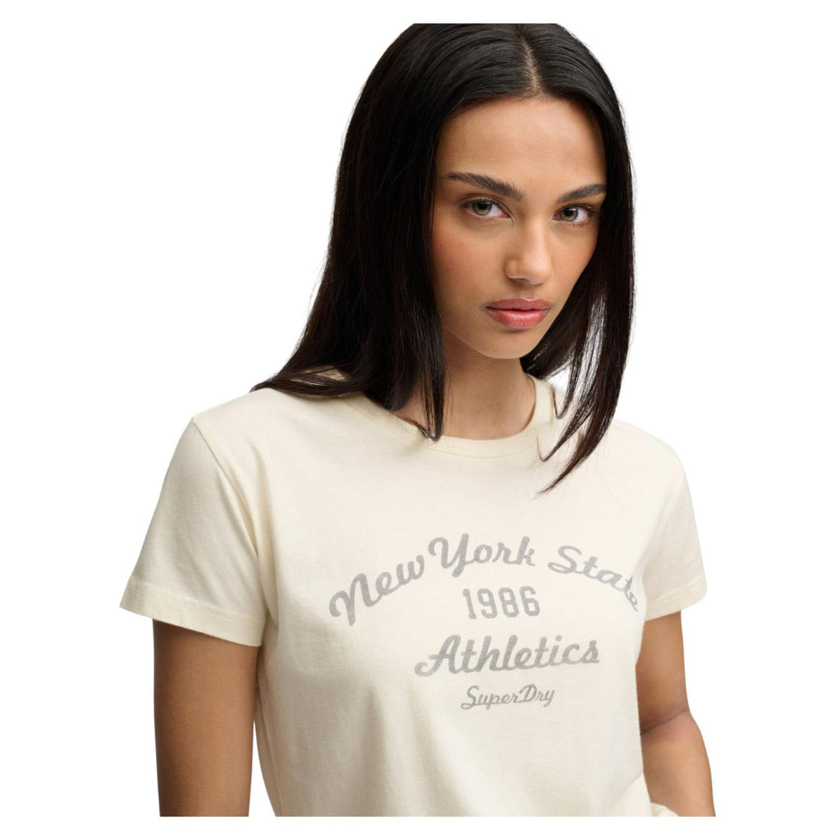 SUPERDRY FITTED GRAPHIC W TEE - seconda immagine