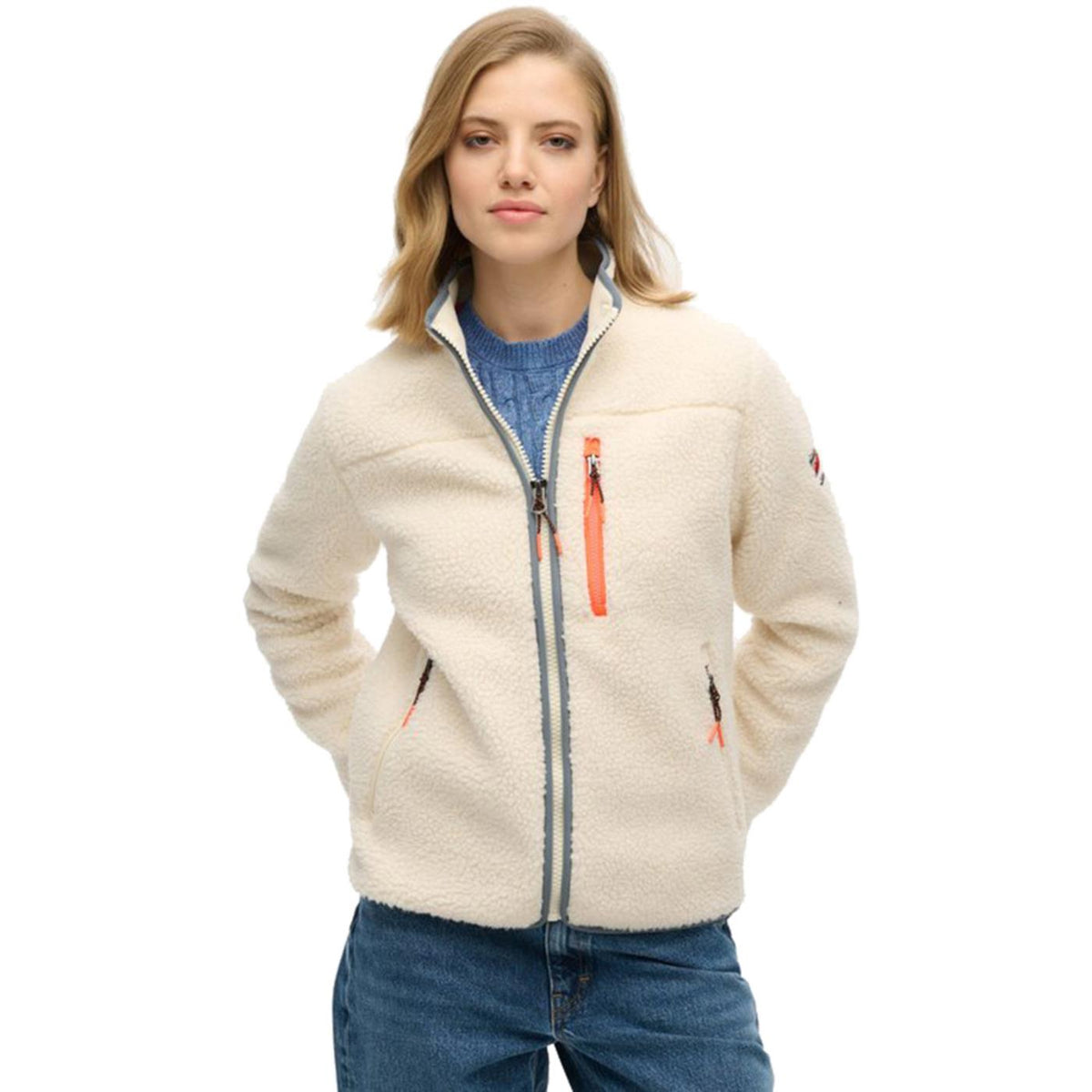 SUPERDRY OUTDOOR FULL ZIP FLEECE W - vista 2