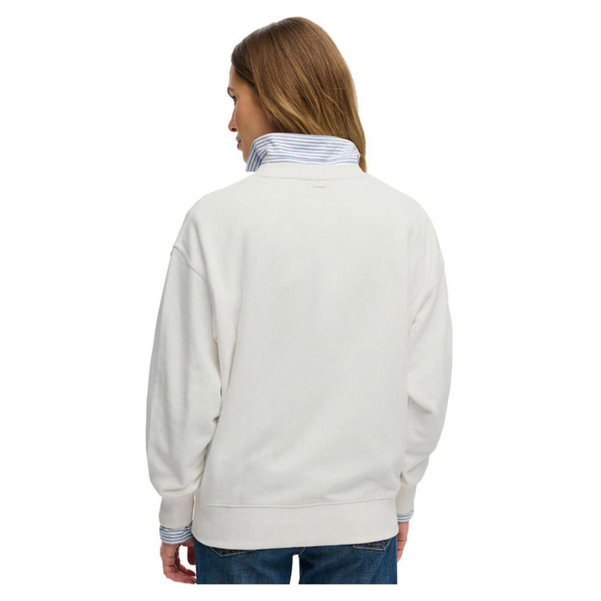 SUPERDRY SCRIPT BRAND LOOSE CREW - seconda immagine