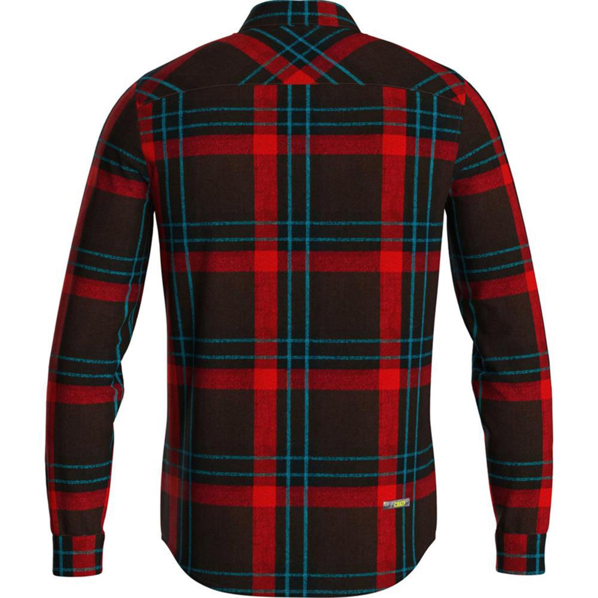 CRAZY IDEA SHIRT LUMBERJACK - Rosso - vista 2