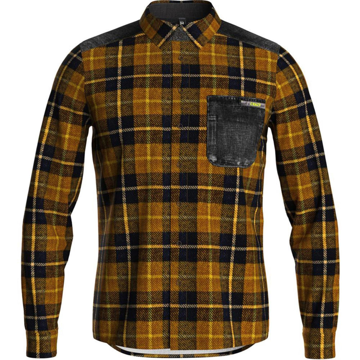 CRAZY IDEA SHIRT LUMBERJACK - Giallo - immagine principale