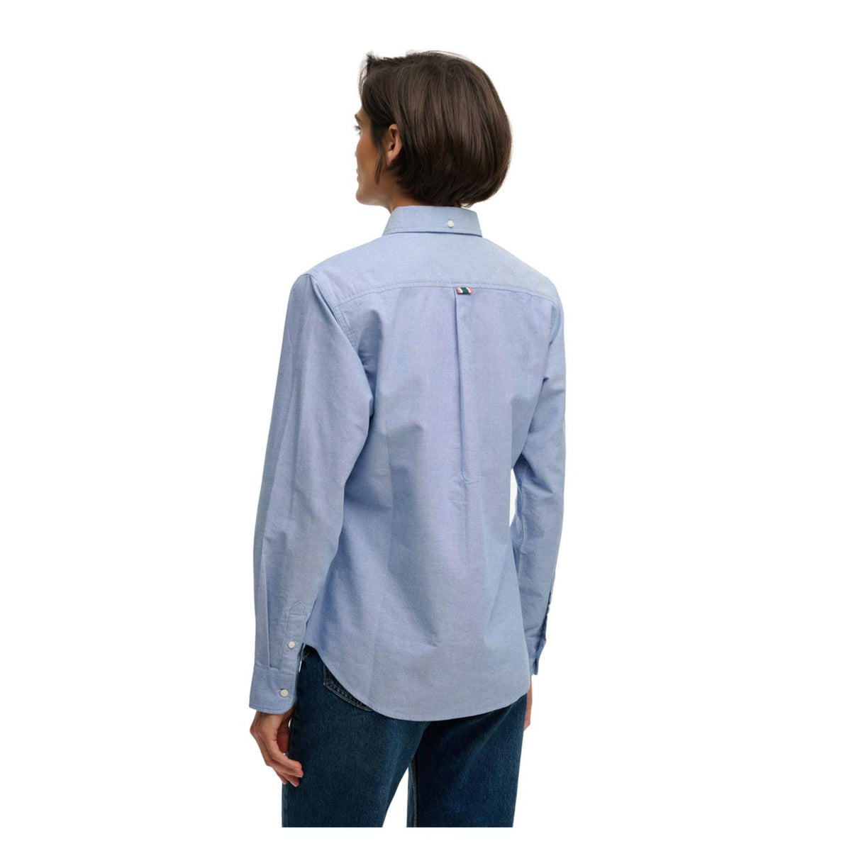 SUPERDRY SLIM OXFORD BD LS W SHIRT - seconda immagine
